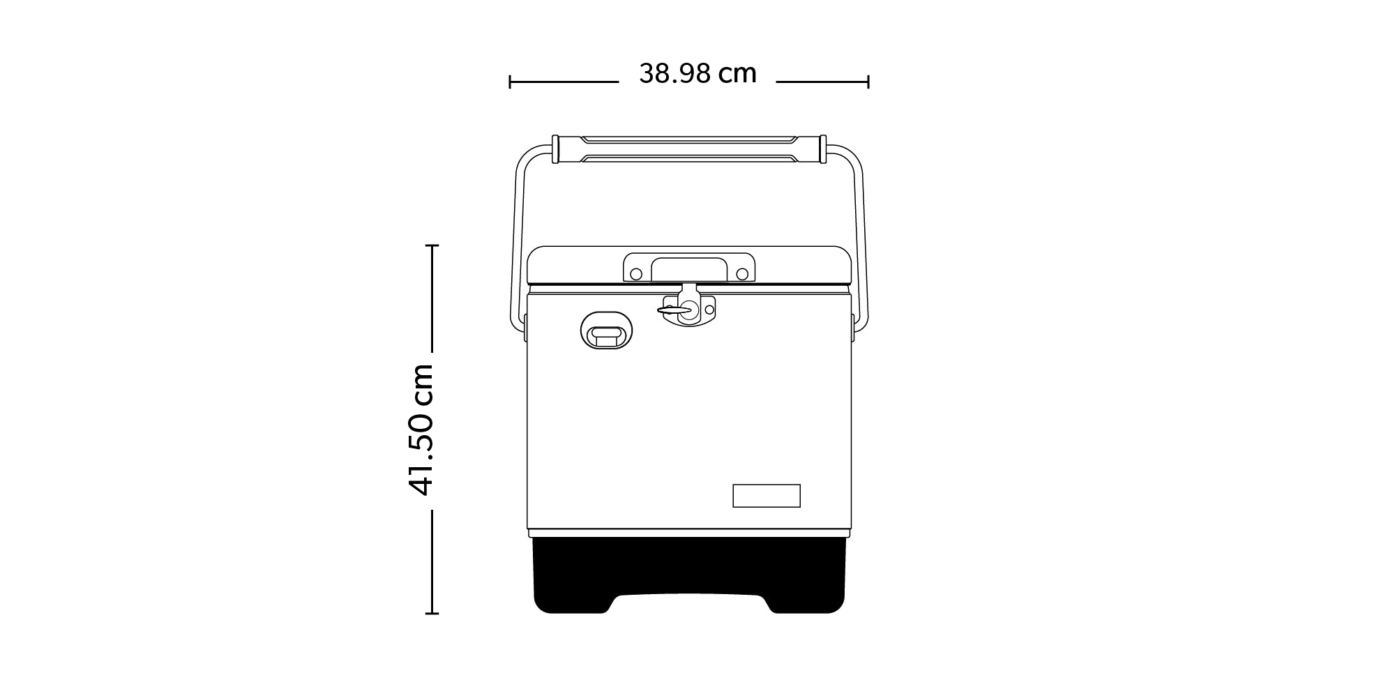 Legacy Cooler 19L dimensions