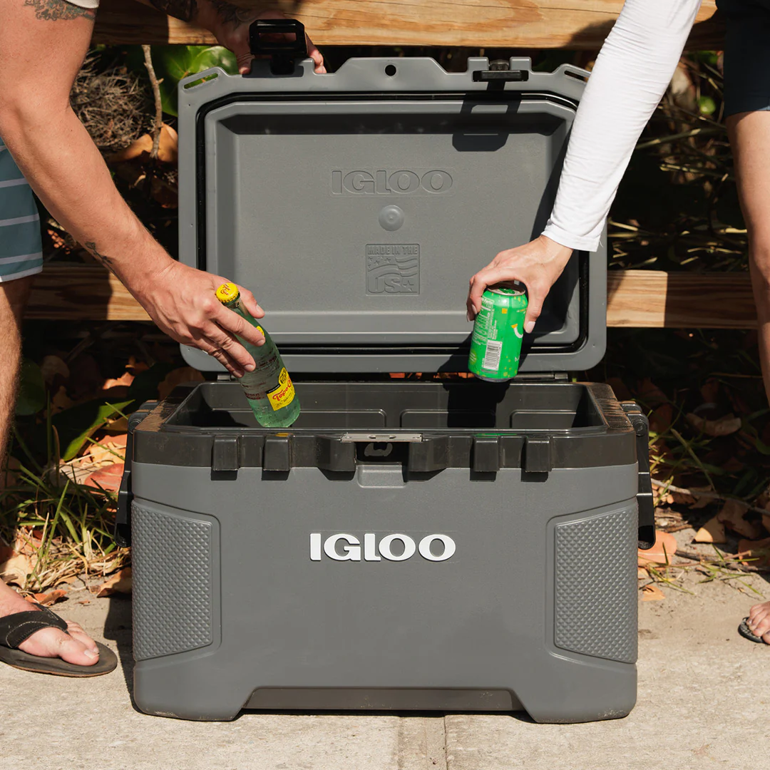 Caractéristiques de la glacière à roulettes Trailmate 49L