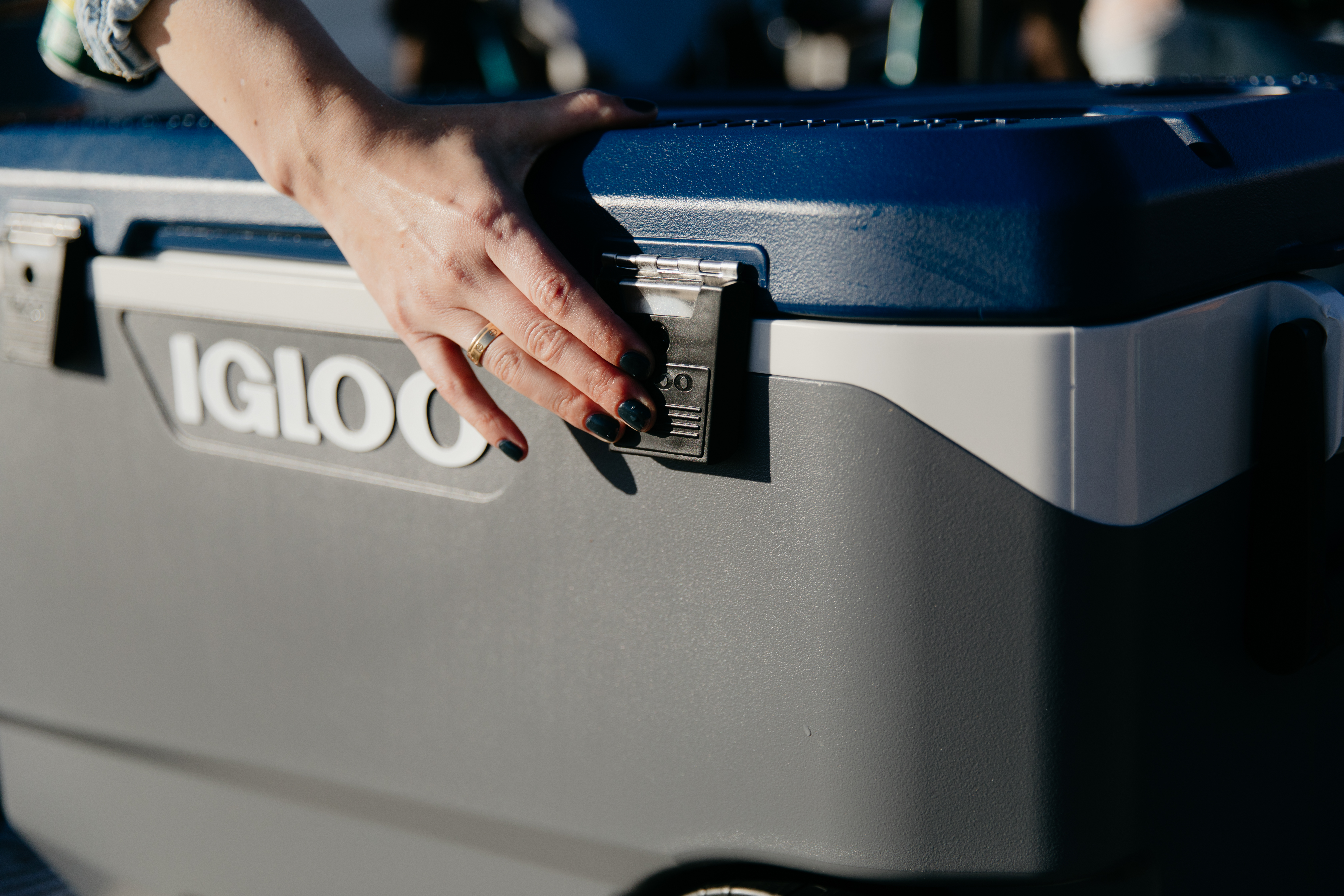 Image d'ambiance pour la glacière à roulettes MaxCold 85L