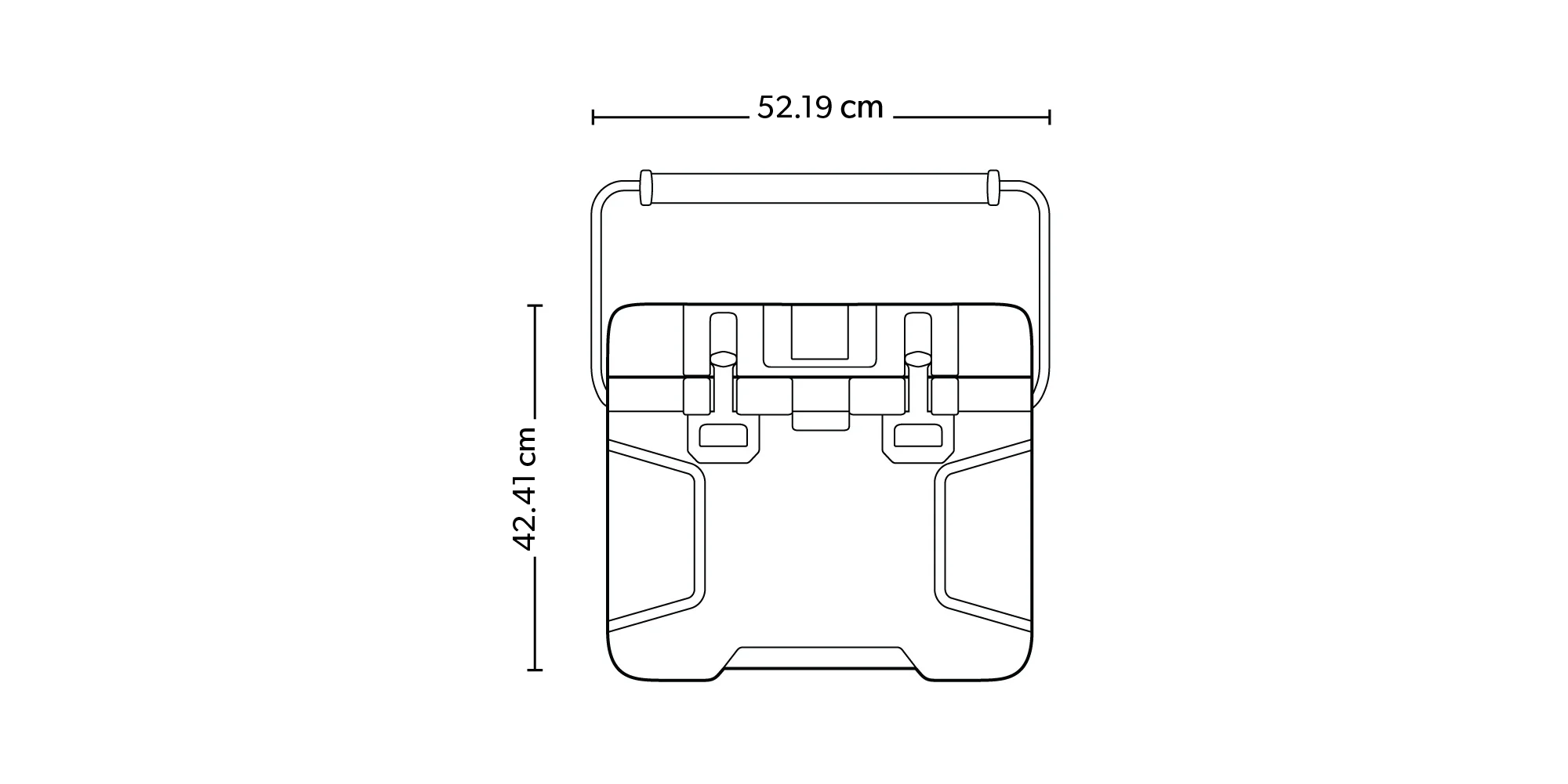 Trailmate Cooler 23L dimensions